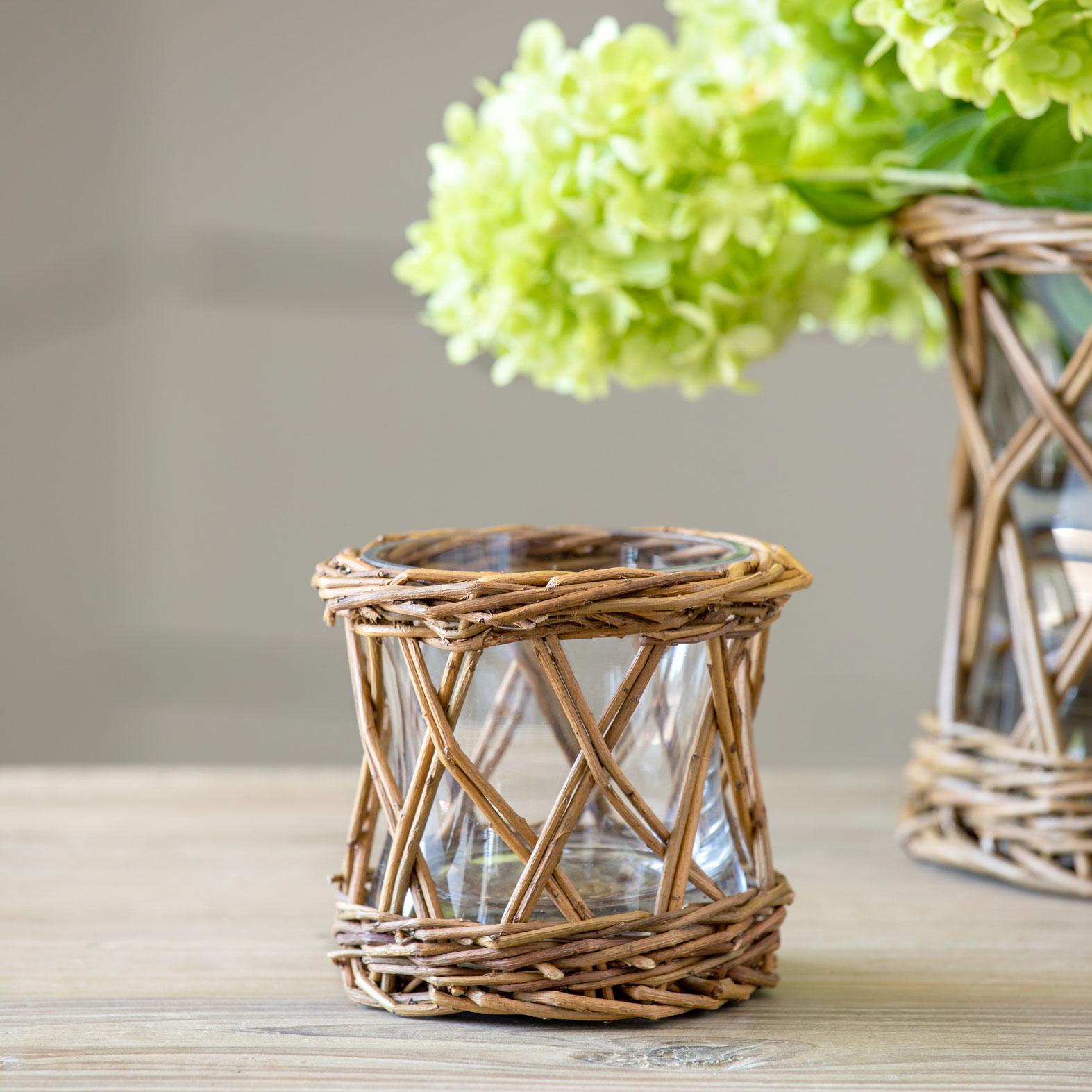 【10％OFF】 Willow Curved Flower Vase, Small 絵画