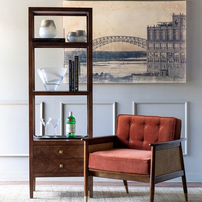 Park Hill Campbell Etagere Cabinet