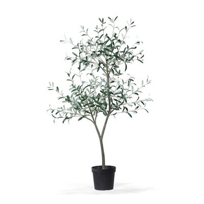 Faux Olive Tree Tree in Pot & Reviews