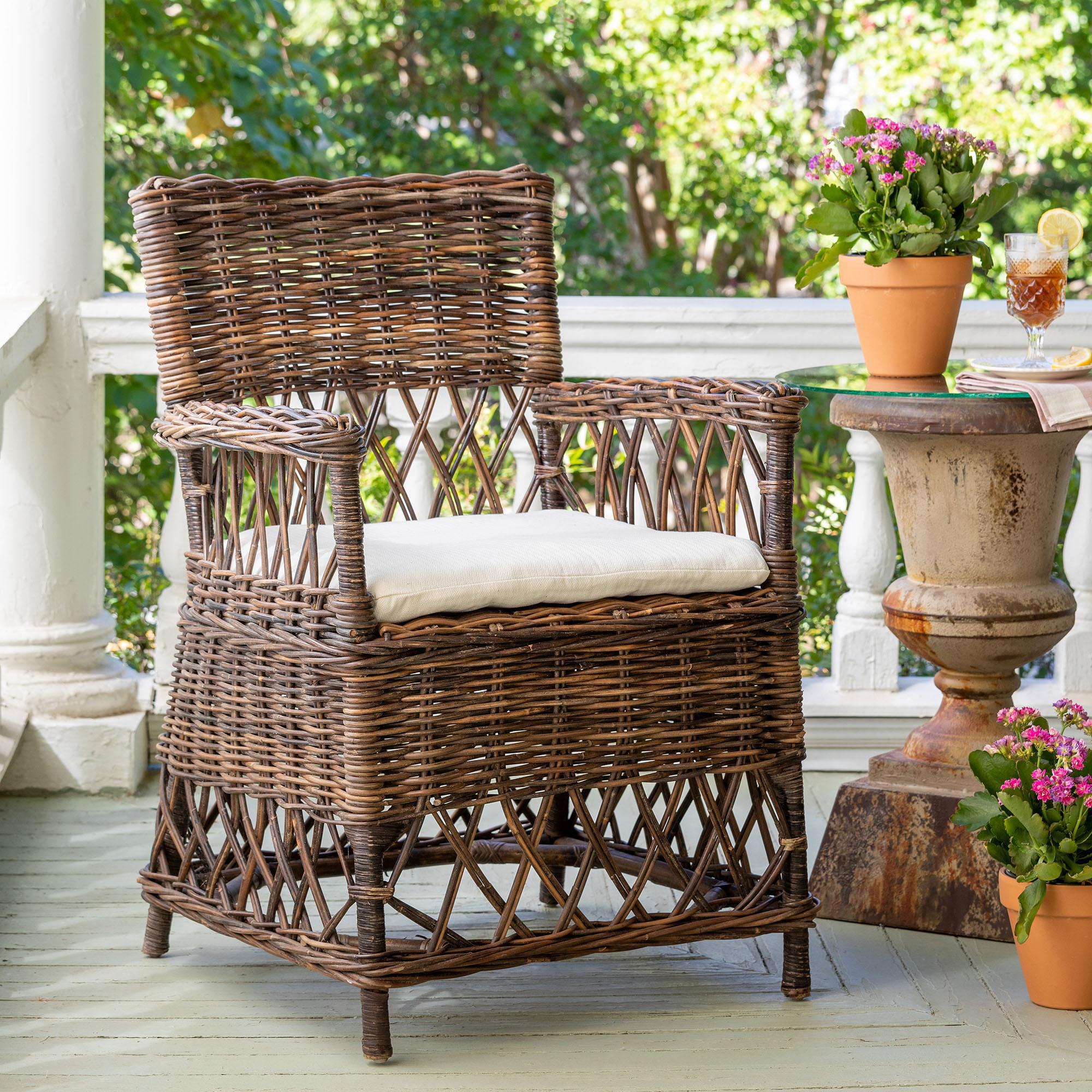  Park Hill Collection Willow Door Basket : Home & Kitchen