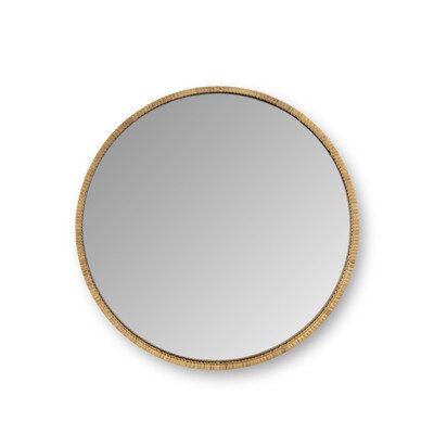 Park Hill Clark Round Geo Mirror, Small